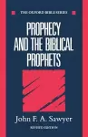 Prophecy and the Biblical Prophets cover