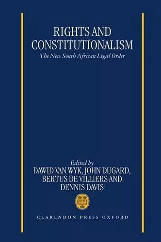 Rights and Constitutionalism cover