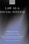 Law as a Social System cover