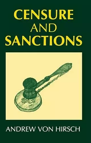 Censure and Sanctions cover