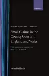 Small Claims in the County Courts in England and Wales cover