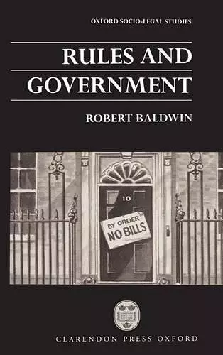 Rules and Government cover
