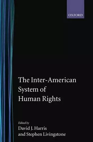 The Inter-American System of Human Rights cover