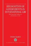 Recognition of Governments in International Law cover