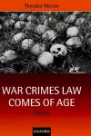 War Crimes Law Comes of Age cover