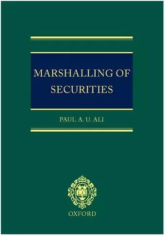 Marshalling of Securities cover