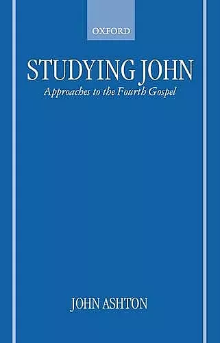 Studying John cover