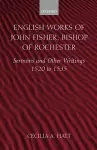 English Works of John Fisher, Bishop of Rochester cover