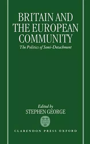 Britain and the European Community cover