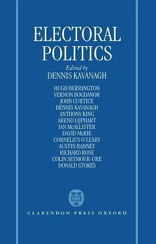 Electoral Politics cover