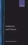 Solidarity and Schism cover