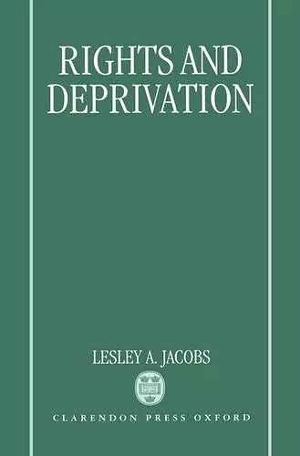 Rights and Deprivation cover