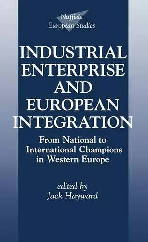 Industrial Enterprise and European Integration cover