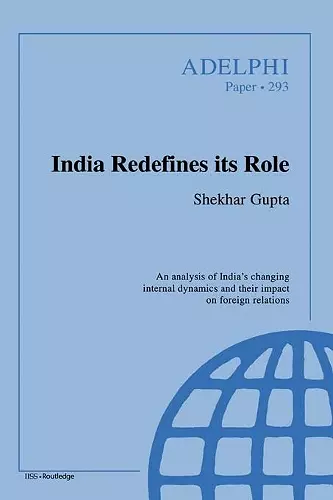 India Redefines its Role cover