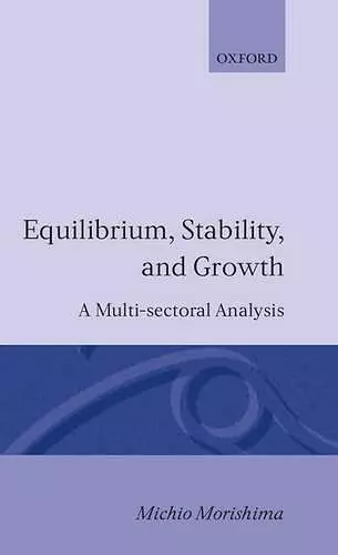 Equilibrium, Stability and Growth cover