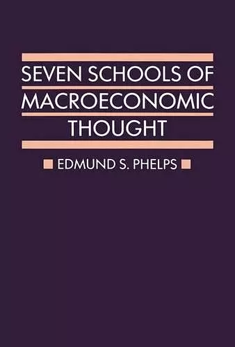 Seven Schools of Macroeconomic Thought cover