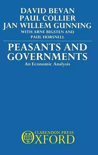 Peasants and Governments cover