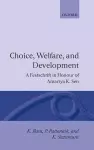 Choice, Welfare, and Development cover