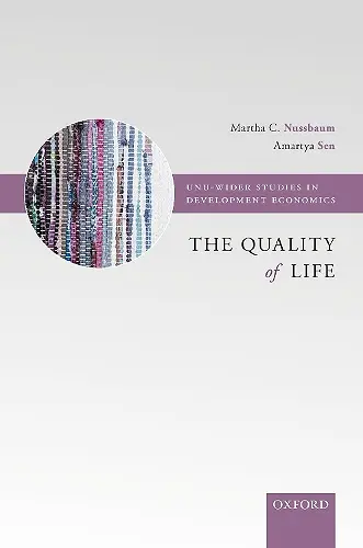 The Quality of Life cover