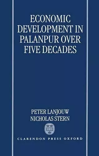 Economic Development in Palanpur over Five Decades cover