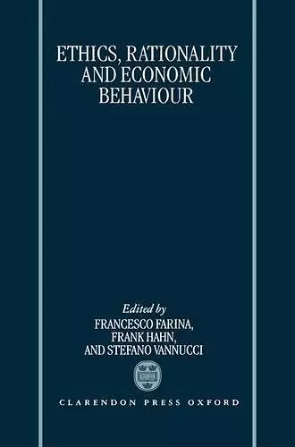 Ethics, Rationality, and Economic Behaviour cover