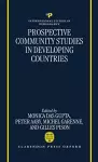 Prospective Community Studies in Developing Countries cover