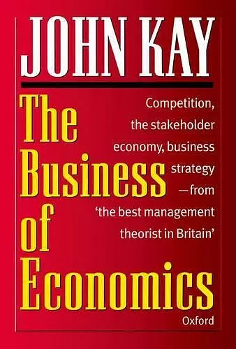 The Business of Economics cover
