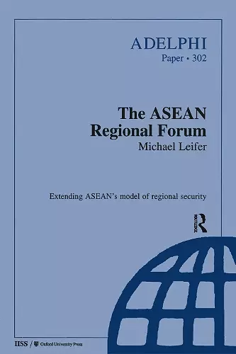 The ASEAN Regional Forum cover