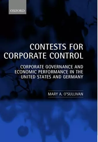 Contests for Corporate Control cover