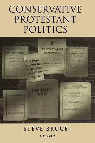 Conservative Protestant Politics cover