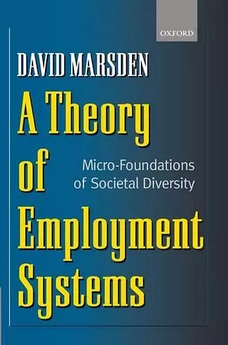 A Theory of Employment Systems cover