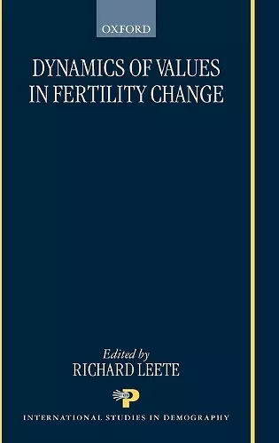 Dynamics of Values in Fertility Change cover