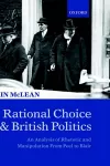 Rational Choice and British Politics cover