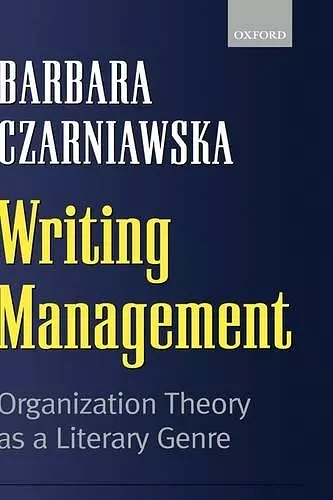 Writing Management cover