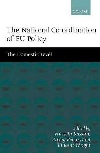 The National Co-ordination of EU Policy cover