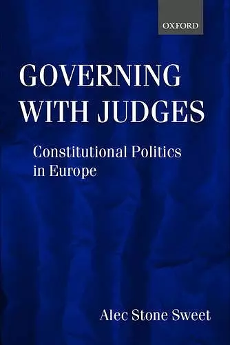 Governing with Judges cover