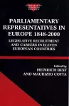 Parliamentary Representatives in Europe 1848-2000 cover