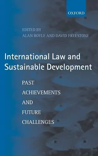 International Law and Sustainable Development cover