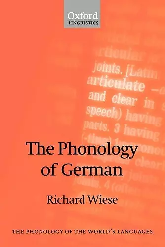 The Phonology of German cover