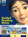 Project X Origins: Yellow Book Band, Oxford Level 3: Weather: Guided reading notes cover