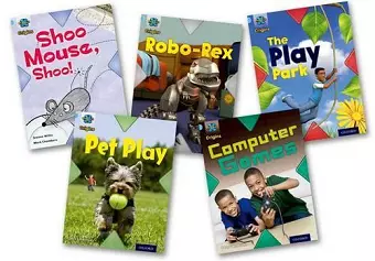 Project X Origins: Light Blue Book Band, Oxford Level 4: Toys and Games: Mixed Pack of 5 cover