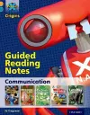 Project X Origins: Gold Book Band, Oxford Level 9: Communication: Guided reading notes cover