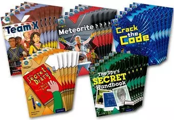 Project X Origins: Dark Blue Book Band, Oxford Level 15: Top Secret: Class Pack of 30 cover