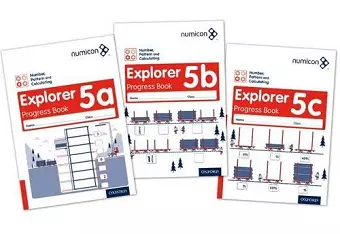 Numicon: Number, Pattern and Calculating 5 Explorer Progress Books ABC (Mixed pack) cover