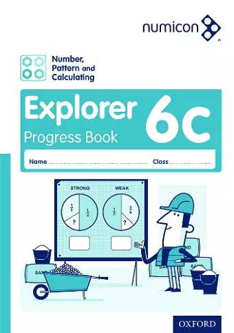 Numicon: Number, Pattern and Calculating 6 Explorer Progress Book C (Pack of 30) cover