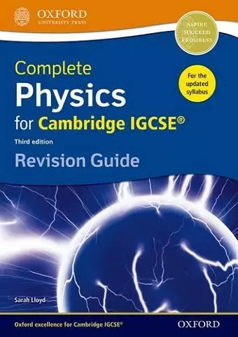 Complete Physics for Cambridge IGCSE® Revision Guide cover