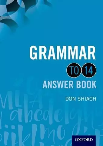 Grammar to 14 Answer Book cover