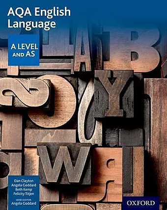 AQA AS and A Level English Language Student Book cover