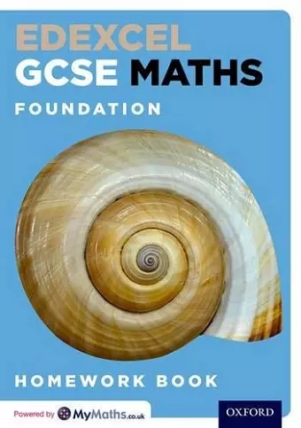 Edexcel GCSE Maths Foundation Homework Book cover