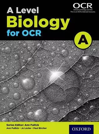 A Level Biology for OCR A Student Book cover